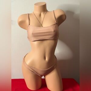 Nude 2 Piece Bikini Set